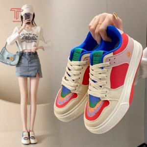 [HOT ITEM] Women's Sneakers Model 24 – High-Quality Material with Soft Non-Slip Rubber Sole